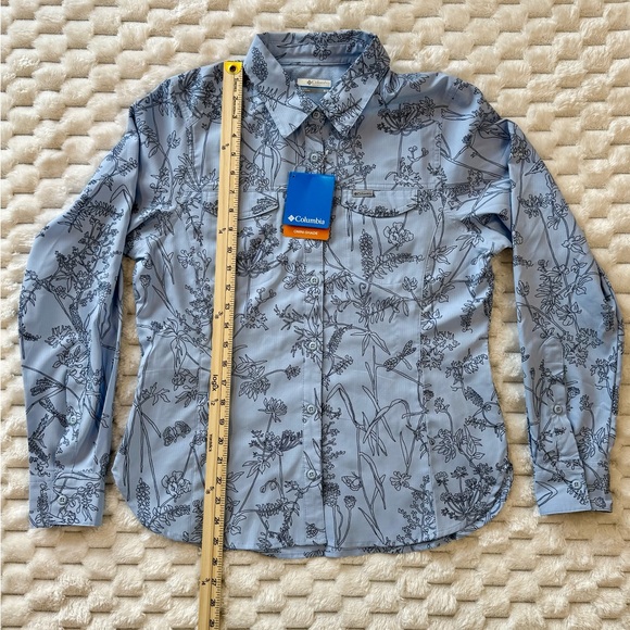 NWT Women’s Columbia Silver Ridge Lite Long Sleeve Shirt Women’s Medium - Picture 2 of 8